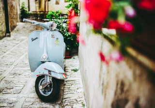 Mit der Vespa durch das Piemont - mietbar im Sunstar Hotel