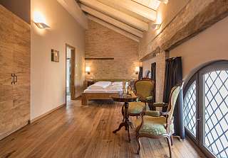 Doppelzimmer Komfort Schlafzimmer 3 piemont sunstar castello di villa boutique hotel isola asti s